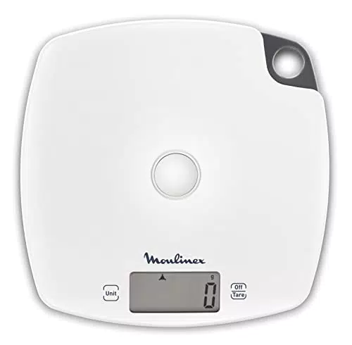 Moulinex BN1000 Optiss - Bilancia da Cucina Elettronica con Schermo LCD e Funzione Liquid