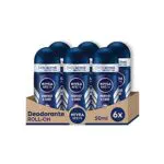 NIVEA MEN Deodorante Antitraspirante Roll-On Protect & Care 48h senza Alcol