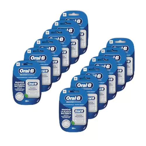 Oral-B Filo Interdentale Pro-Expert Advanced con Nastro Cerato 50m