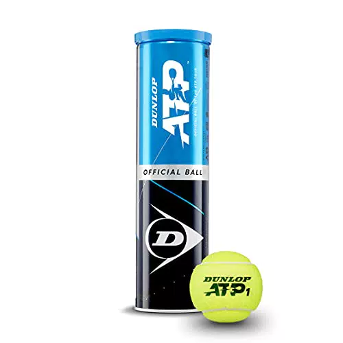 Dunlop ATP Palla da Tennis Professionale per Terra Battuta, Campo Duro ed Erba