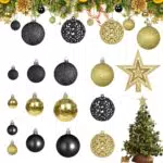 Palline di Natale Grandi per Albero - Addobbi Natalizi Riutilizzabili