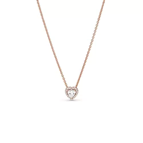 Pandora Collana cuore glitterato modello 388425C01-45