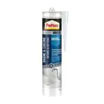 Pattex Silicone Trasparente Impermeabile per Bagni e Cucine, Antimuffa
