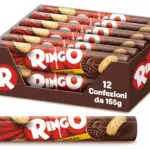 Pavesi Ringo Cacao - Biscotti Farciti con Crema al Gusto Cioccolato