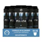 Pellini Caffè Decaffeinato in Capsule Compatibili Nespresso - Miscela Arabica e Robusta