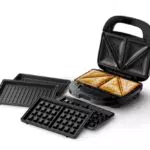 Philips HD2350/80 Macchina per Panini con Piastre Antiaderenti e Potenza 750W