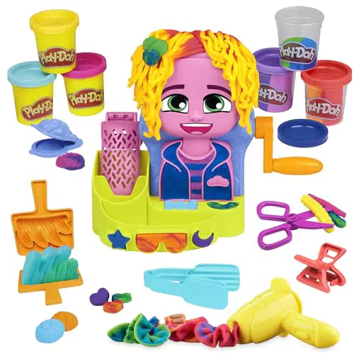 Play-Doh Salone delle Acconciature - Giocattolo Creativo per Bambini dai 3 Anni