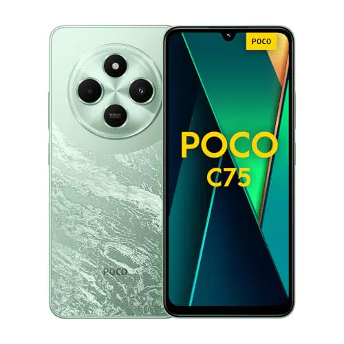 Poco C75 Smartphone Android, 8GB RAM, 256GB Storage, Doppia Fotocamera 50MP