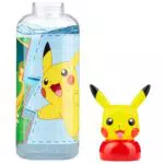 Pokémon Borraccia in Plastica per Bambini con Coperchio 3D Pikachu