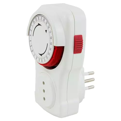 Poly Pool PP1408AM Timer Programmabile per Spina Elettrica a Ciclo Giornaliero