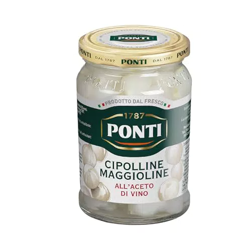 Ponti Cipolline all'Aceto di Vino - Ideali per Contorni e Aperitivi