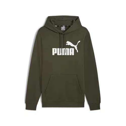 PUMA Felpa con Cappuccio Big Logo Essenziale