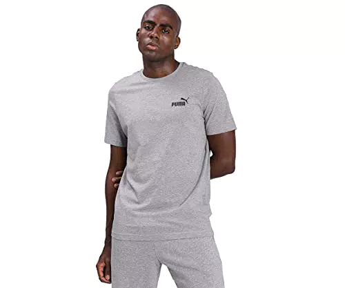 PUMA Maglietta da Uomo Unisex con Logo Piccolo