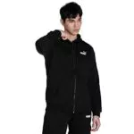PUMA Ess Small Logo FZ Ho Jersey Uomo - Maglia Sportiva Casual