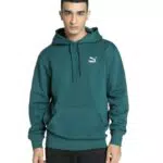 PUMA Felpa con Cappuccio Classics da Uomo