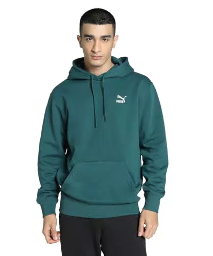 PUMA Felpa con Cappuccio Classics da Uomo