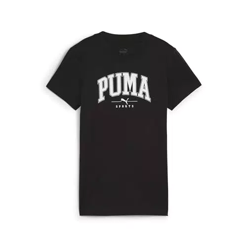 PUMA Squad Graphic Tee - Maglietta Casual per Uomo e Donna