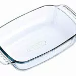 Pyrex Teglia Rettangolare in Vetro Borosilicato 22x13x5 cm