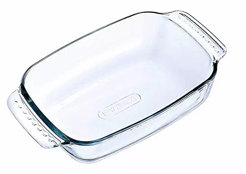 Pyrex Teglia Rettangolare in Vetro Borosilicato 22x13x5 cm