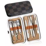 Quesuc Set Professionale di Manicure e Pedicure in Acciaio Inossidabile