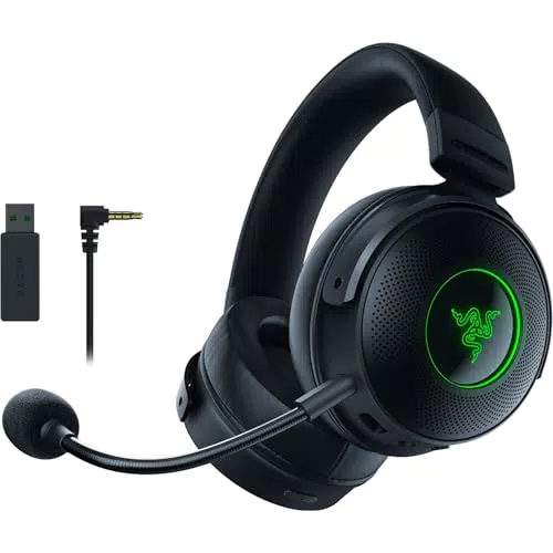 Razer Kraken V3 Pro - Cuffie wireless da gaming con tecnologia aptica e driver 50 mm