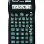 Rebell SC2030 - Calcolatrice scientifica tascabile con 10 cifre e batteria