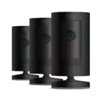 Ring Stick Up Cam - Videocamera di sorveglianza WiFi 1080p HD per esterno
