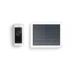 Ring Stick Up Cam Pro - Videocamera esterna solare con video HDR 1080p e rilevamento 3D