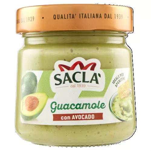 Saclà Guacamole con Avocado, Perfetto per Nachos, Tacos e Aperitivi Esotici
