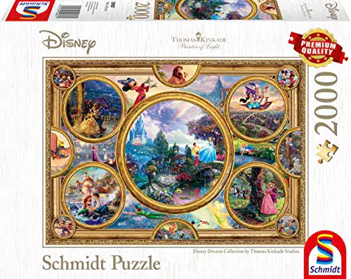 Schmidt Thomas Kinkade: Puzzle Disney Dreams Collection