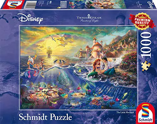 Schmidt Puzzle Disney La Sirenetta - Puzzle per adulti e ragazzi 12+