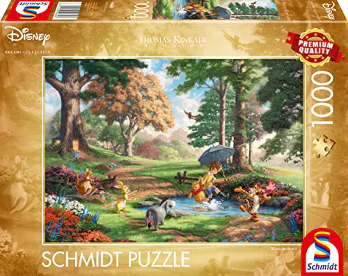 Schmidt Puzzle Disney Winnie the Pooh per adulti e bambini, 12+ anni