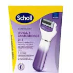 Scholl Velvet Pedicure Elettronico 2in1 per Piedi Levigati e Ammorbiditi
