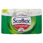 Scottex Carta da Cucina Morbida e Resistente, Ultra Assorbente, Certificata FSC