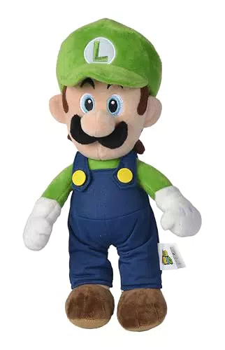 Simba Peluche Mario Luigi - Morbido Personaggio per Neonati e Bambini