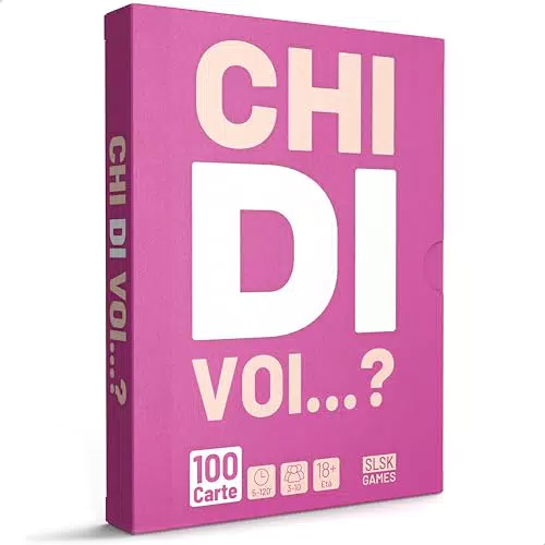 SLSK Games Chi di Voi...? - Gioco di Carte per Adulti - Edizione Italiana
