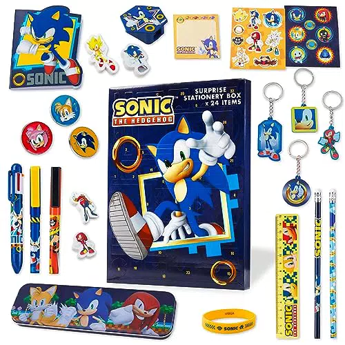 Sonic The Hedgehog Calendario Avvento 2024 per Bambini - Regalo per Gamer