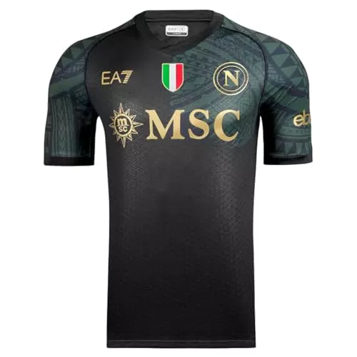 SSC Napoli Maglia Gara Third 2023/2024 - Tessuto Tecnico Dry Touch, EA7
