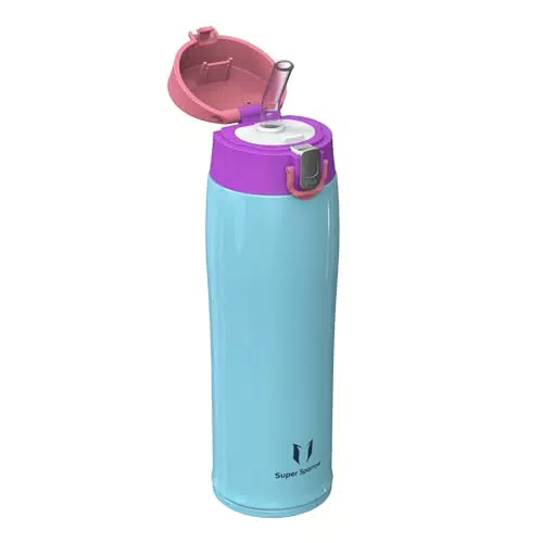 Super Sparrow Borraccia Termica in Acciaio Inox per Bambini e Sportivi