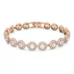 Swarovski Braccialetto Angelic Placcato Oro Rosa - Eleganza e Stile Unici
