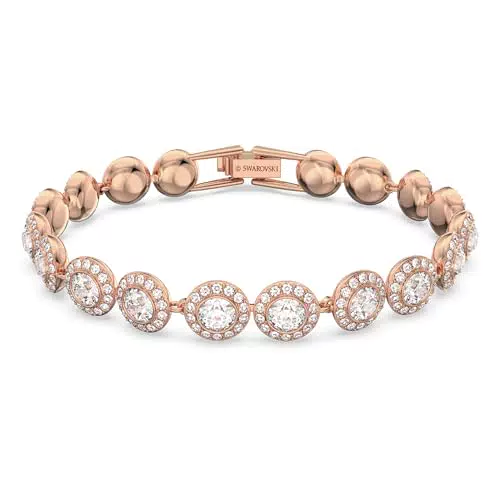 Swarovski Braccialetto Angelic Placcato Oro Rosa - Eleganza e Stile Unici