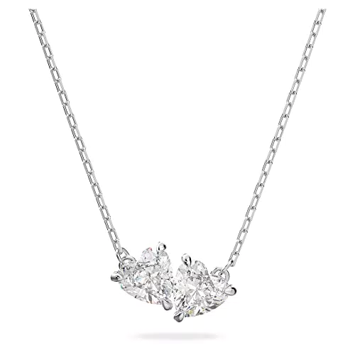 Swarovski Collana Attract Soul Placcato Rodio