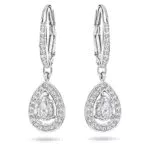 Swarovski Orecchini Pendentivi Angelic Placcati Rodio