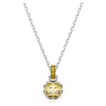 Swarovski Pendente Birthstone Taglio Squadrato Novembre