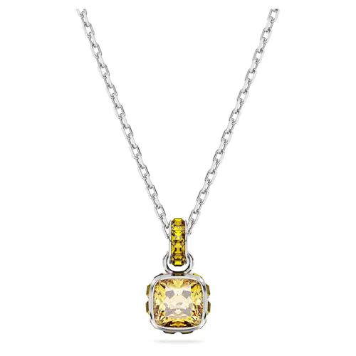 Swarovski Pendente Birthstone Taglio Squadrato Novembre