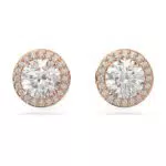 Swarovski Orecchini Angelic a Lobo Placcati Oro Rosa