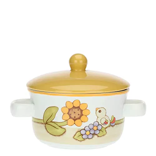 THUN Ciotola per Zuppa con Girasoli e Fiori Country