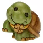THUN Mini Animale Tartaruga - Decorazione in Ceramica Artigianale