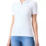 Tommy Hilfiger Polo Slim Pique Maniche Corte Modello 1985