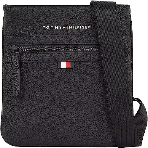Tommy Hilfiger Borsa a Tracolla Uomo Essential PU Mini Crossover